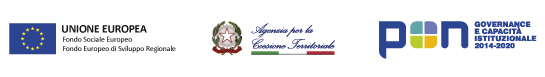 Logo Governance e capacita istituzionale 2014-2020